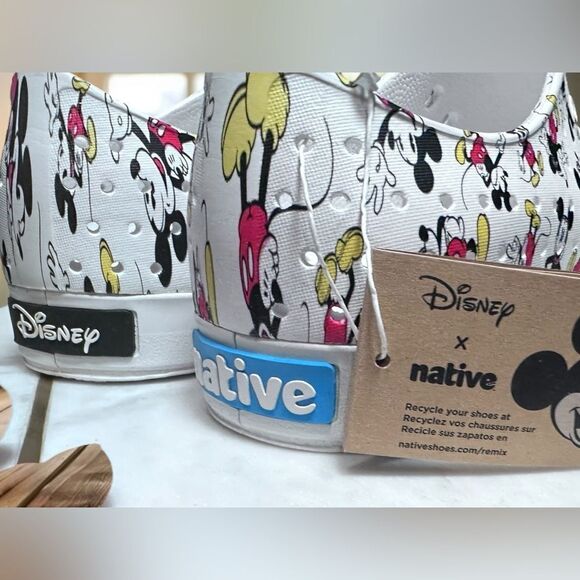 NWT Native X Disney Jefferson Mickey Mouse Water Shoes size Mens 11 Women’s 13 - Picture 7 of 12